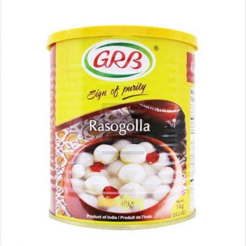 grb canned rasogolla 1kg