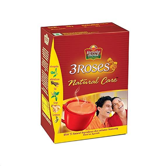 Brooke Bond 3 Roses Natural Care Tea 250G Wholesale Seller