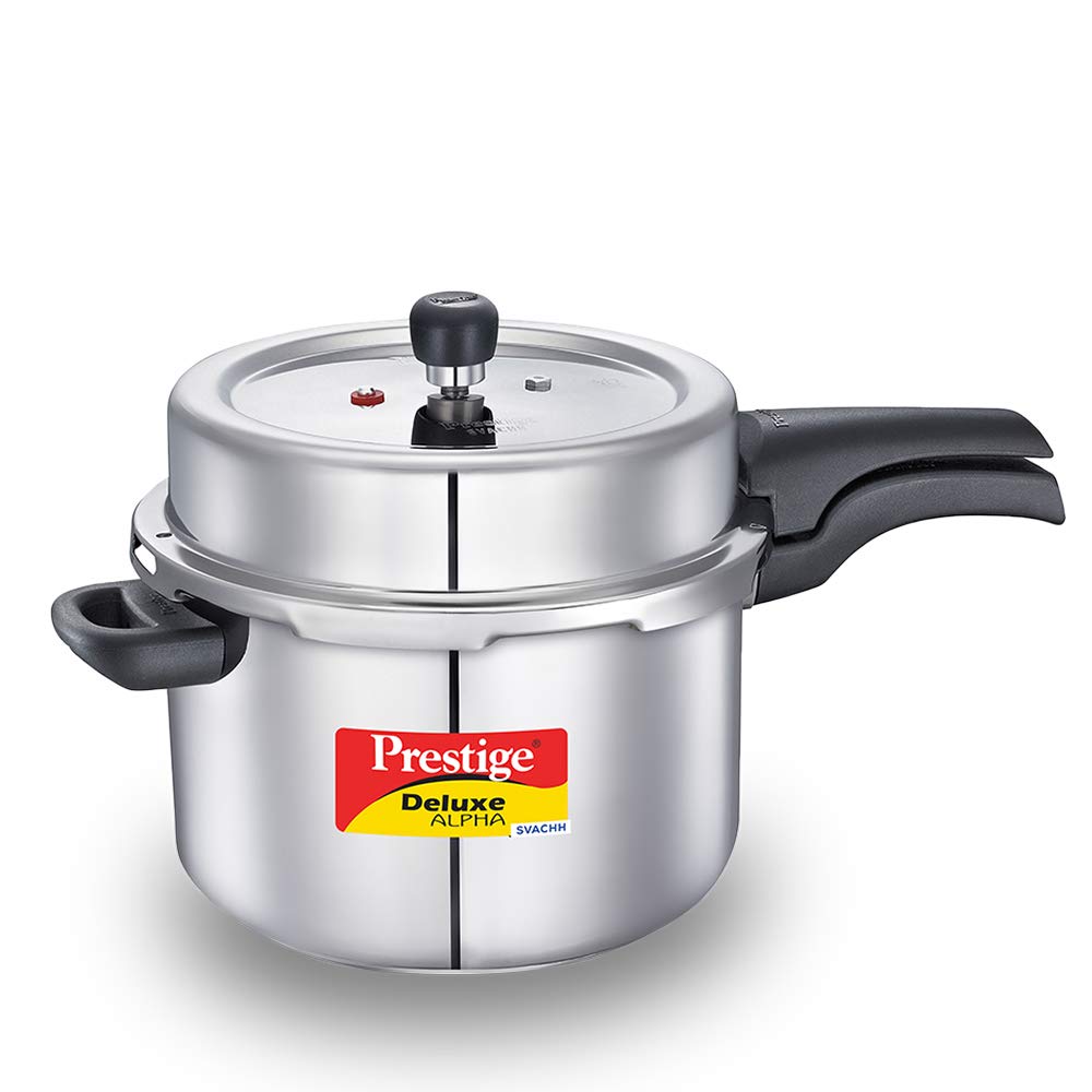 Prestige Pressure Cooker Stainless Steel (Induction Base) - 5.5 Ltr Wholesale Seller