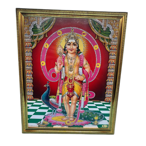 God Photo A4 Size With Frame - Murugan Wholesale Supplier and Distributor