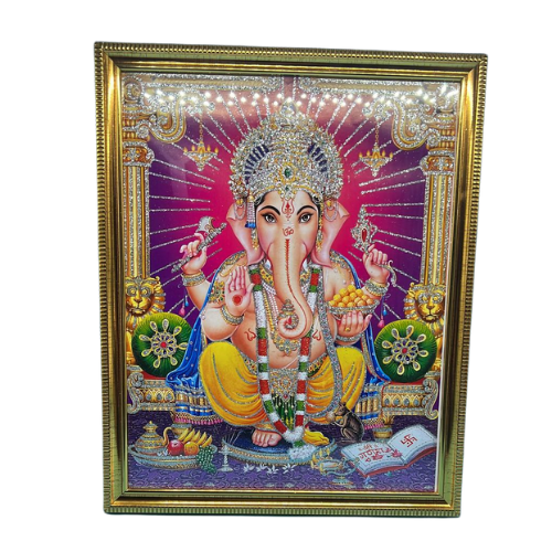 Hindu God Photo With Frame A4 Size - Vinayagar Wholesale Seller