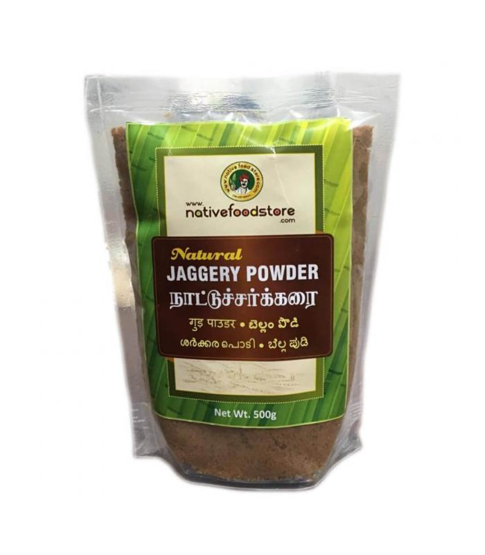 Native Food Store Jaggery Powder (Country Sugar) 500G Wholesale Distributor