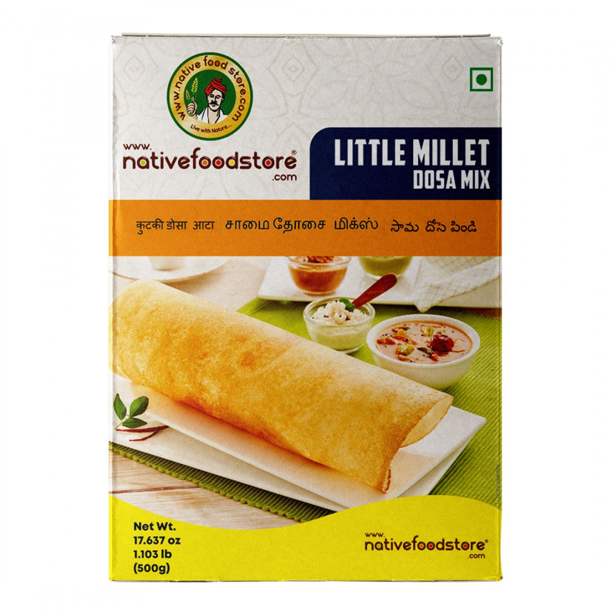 Native Food Store Millet Dosa Mix 500G - Samai (Little Millet) Wholesale Seller