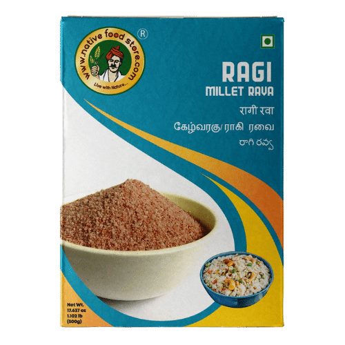 Native Food Store Millet Rava 500G - Ragi (Finger Millet) Wholesale Distributor