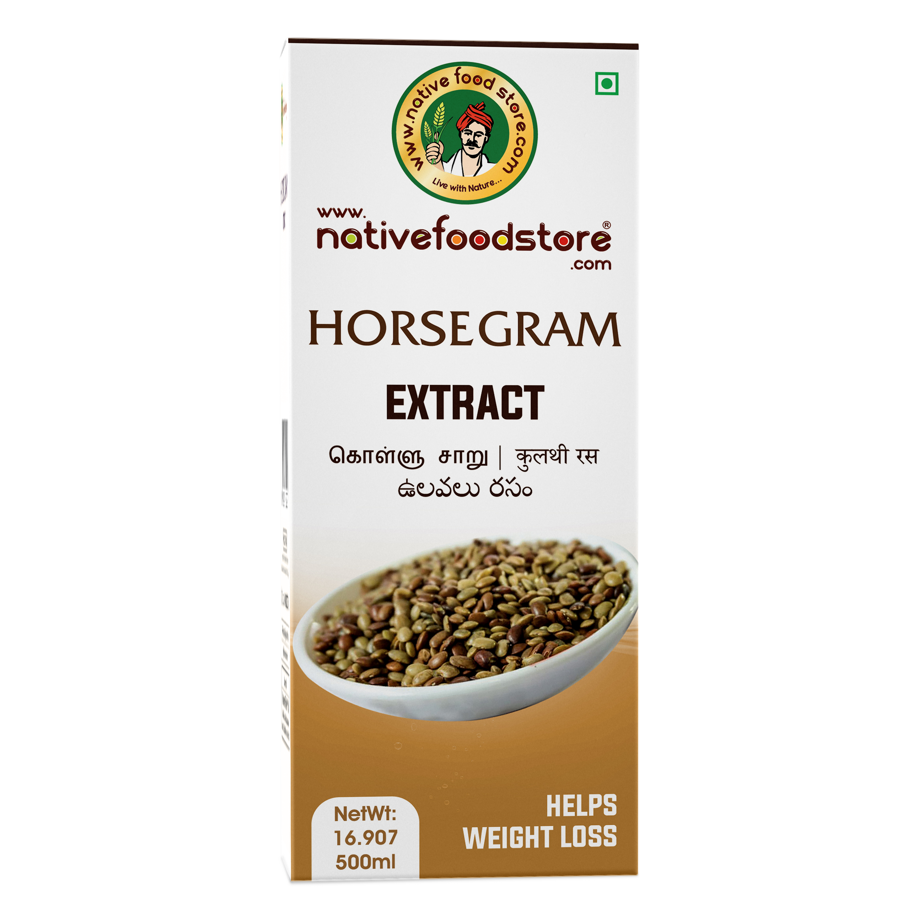native food store horse gram juice 500ml