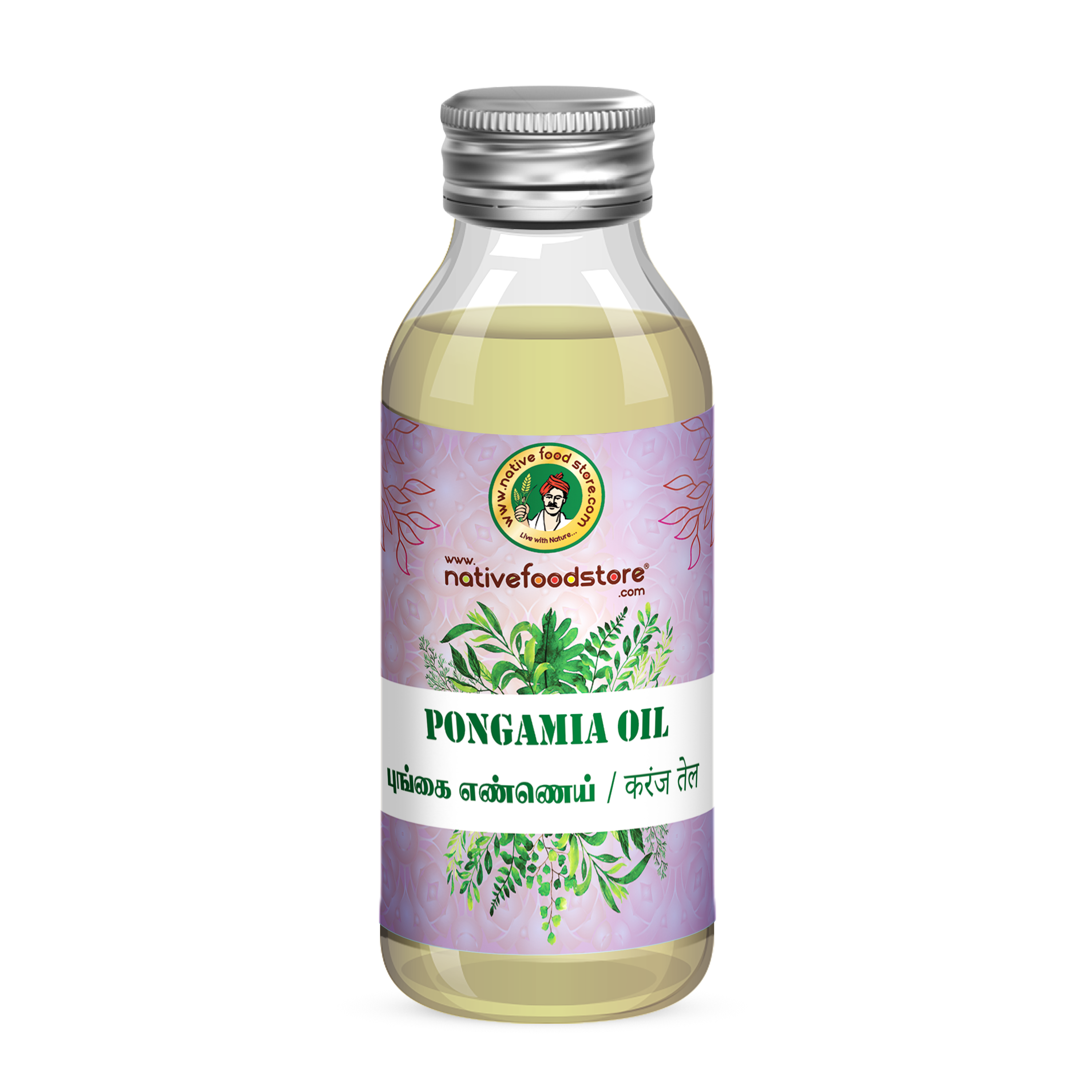 native food store karanja oil - pongamia - (pungai oil) 100ml