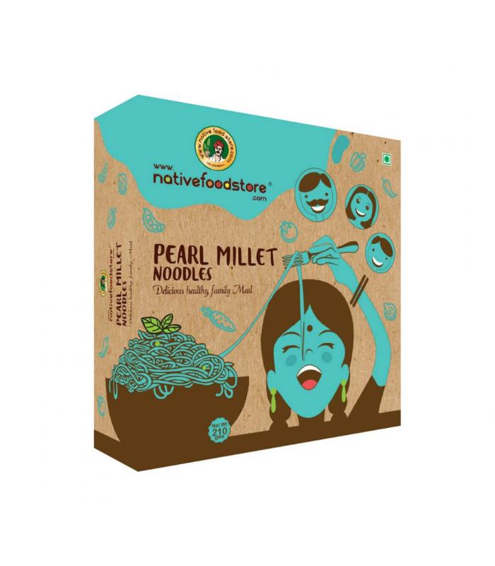 Native Food Store Millet Noodles 210G - Kambu (Pearl Millet) Wholesale Seller