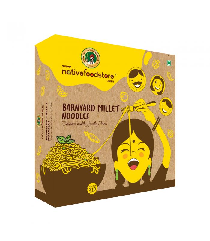 native food store millet noodles 210g - kuthiraivali (barnyard millet)