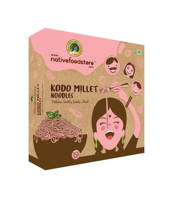 Native Food Store Millet Noodles 210G - Varagu (Kodo Millet) Wholesale Seller