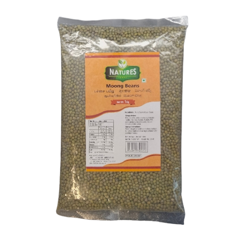 natures moong beans 1kg