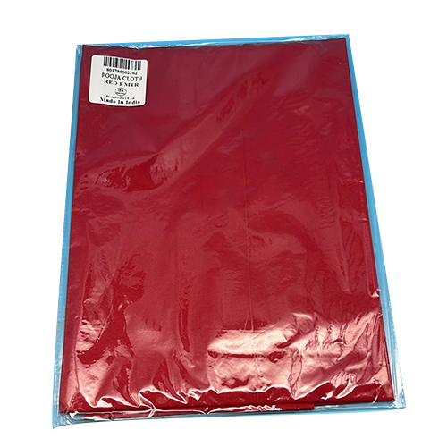 Pooja Cloth Red 1 Meter Wholesale Distributor