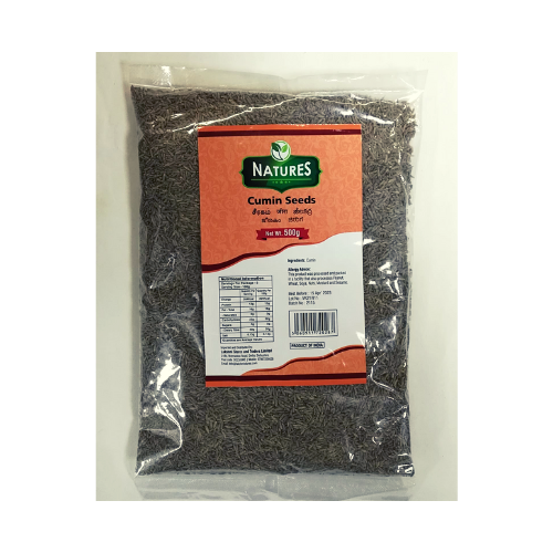 Natures Jeera (Cumin) Seeds 500G Wholesale Distributor
