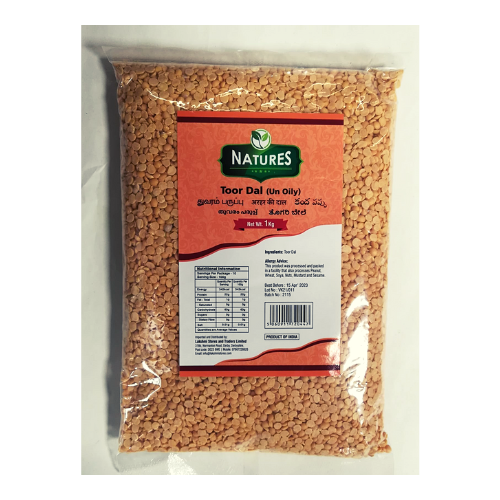 Natures Toor Dal 1Kg Wholesale Supplier and Distributor