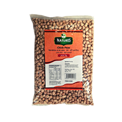 natures  chick peas 1kg