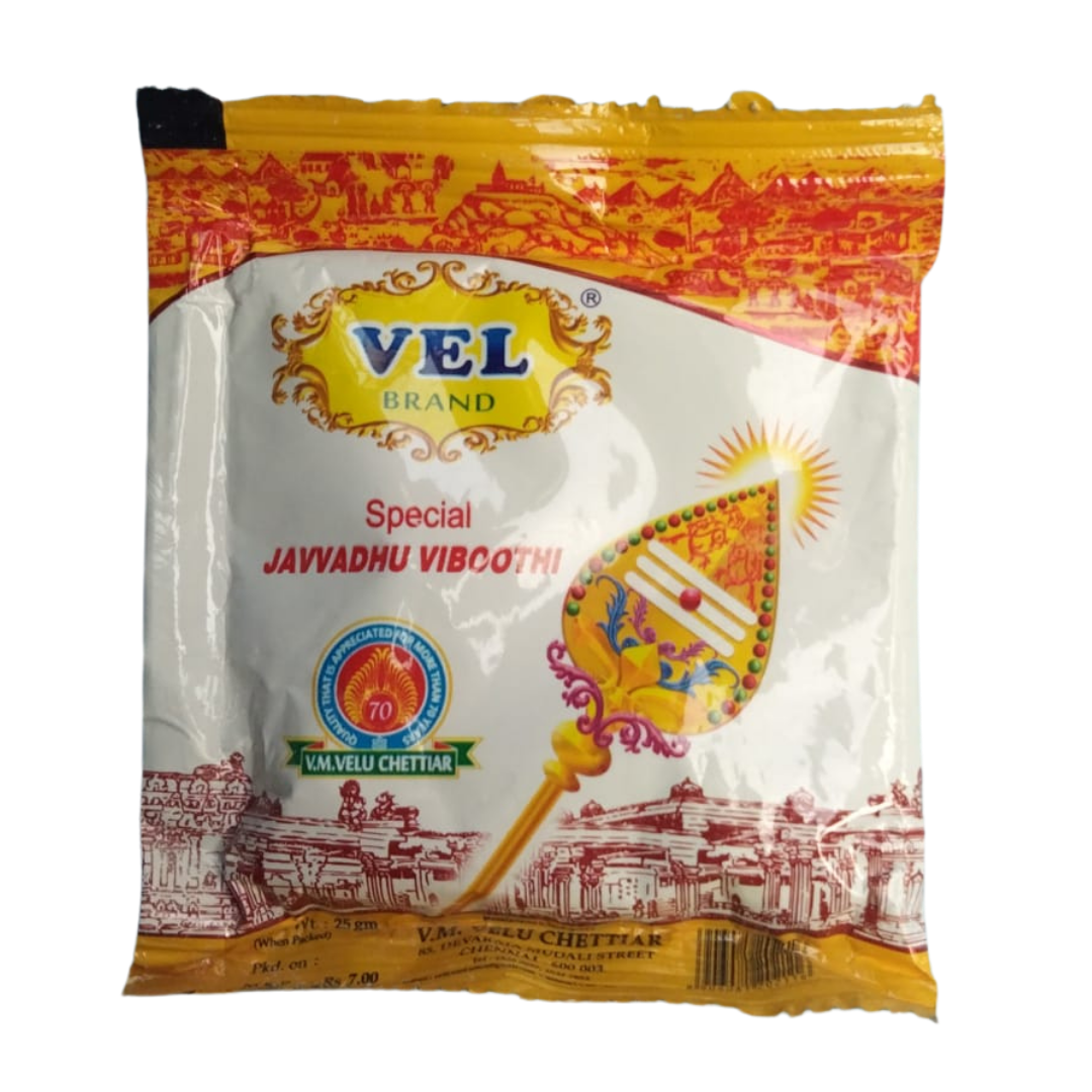 Vel Vibuthi 25G Wholesale Supplier and Distributor