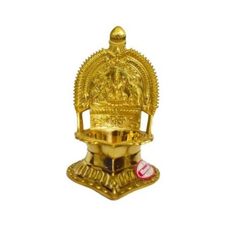 kamachi amman vilakku (lamp) in brass - size 9